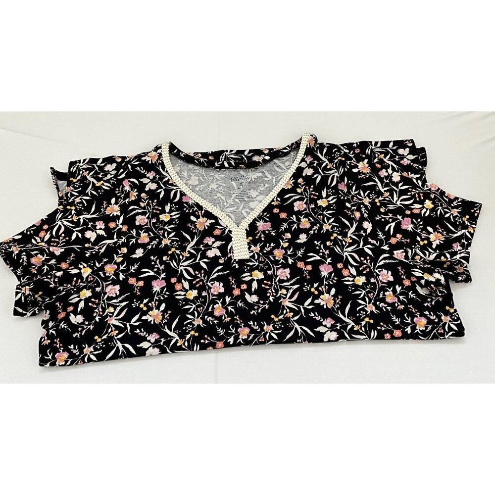 Croft&Barrow Women’s Plus Sz XXL Floral Blouse - Picture 7 of 7